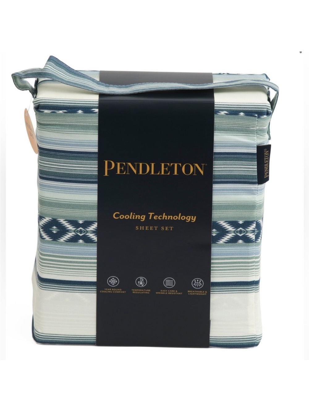 Pendleton Striped Southwestern Sheet Set QUEEN